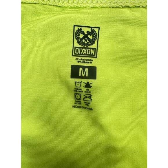 Dixxon Premium Swimwear Womens M Neon Green Yellow Tanning Suit Bikini - Picture 4 of 4